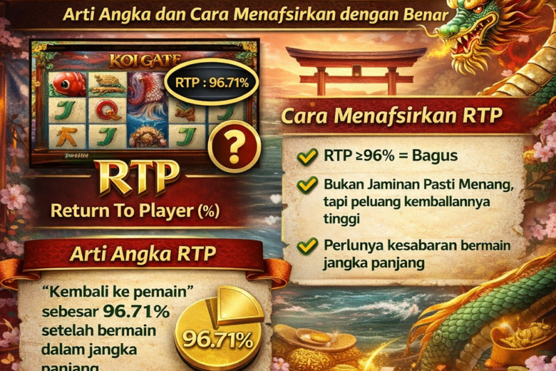 Cara Memahami RTP Koigate: Arti Angka dan Cara Menafsirkan Dengan Benar