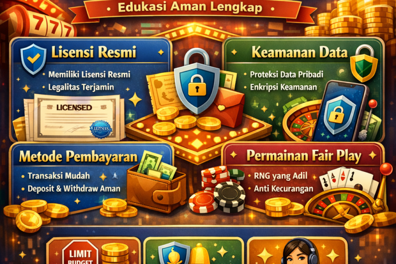 Rekomendasi Situs Slot Resmi dengan Edukasi Aman Lengkap