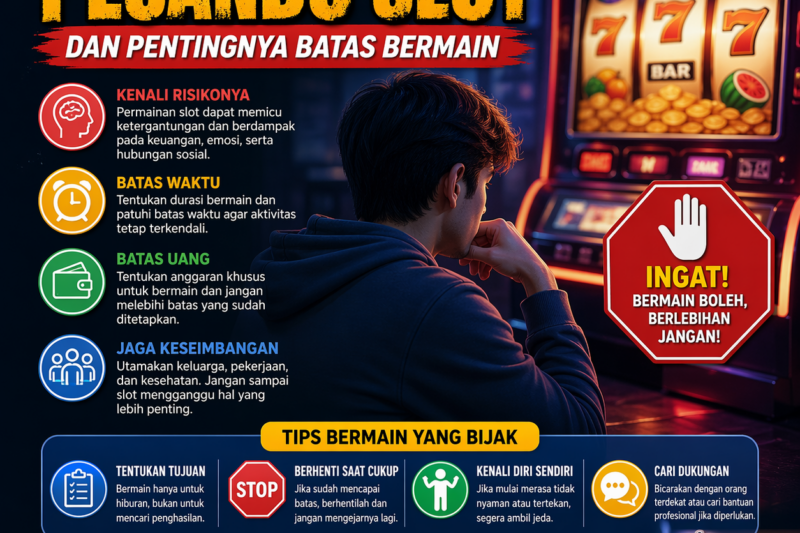 Ulasan Edukasi Pecandu Slot dan Pentingnya Batas Bermain